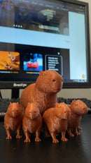 Escultura Capivara Decoração Impressão 3D