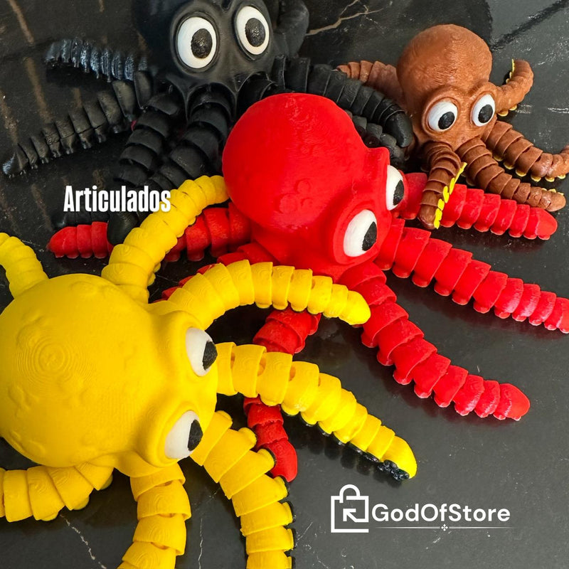 Artesanal Polvo Articulado 3D