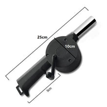 Carregar imagem no visualizador da galeria, Assoprador Acendedor com Manivela
