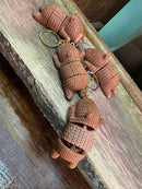 Chaveiro Artesanal Capivara 3D